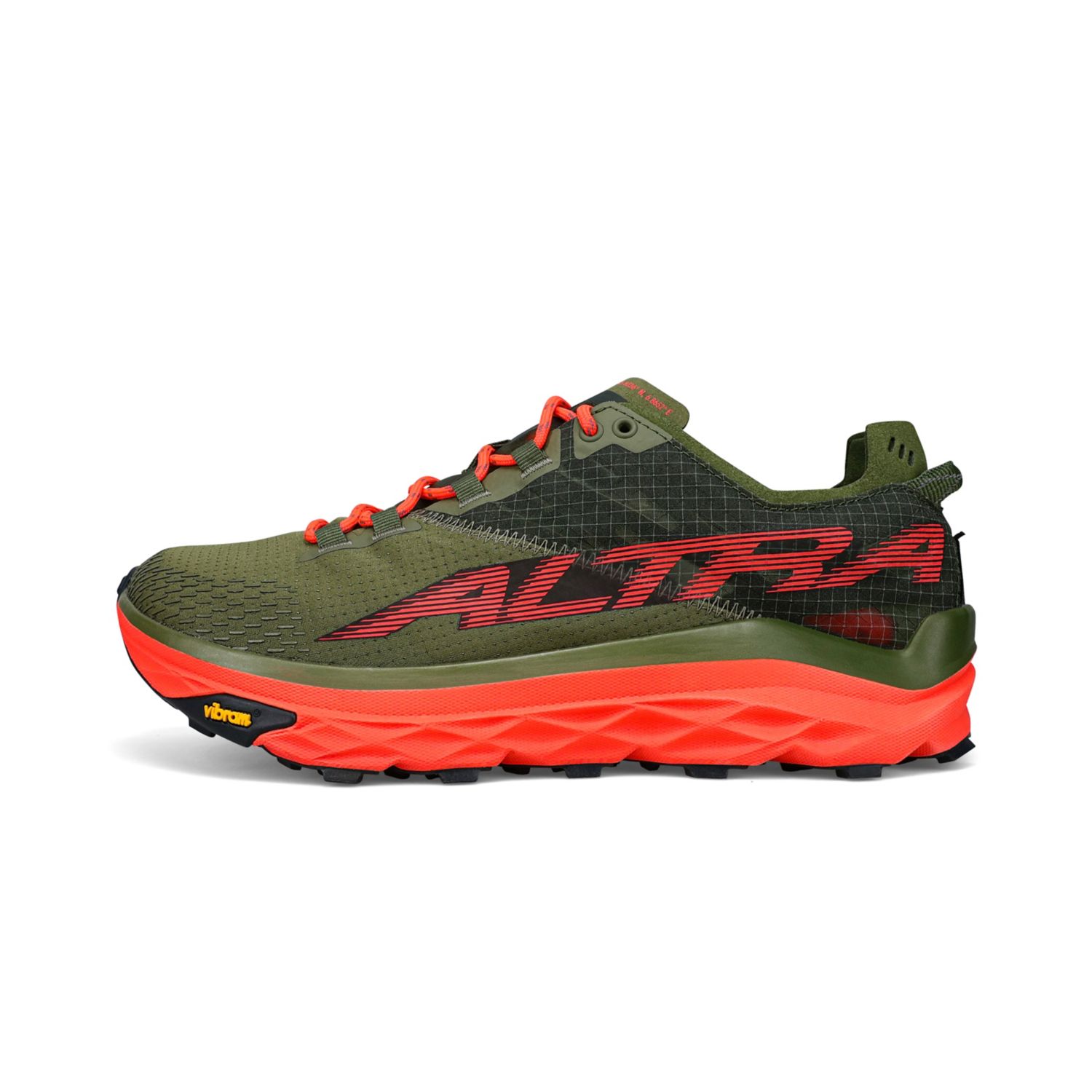 παπουτσια trail running ανδρικα Altra Mont Blanc Ελιά | Greece-31750469