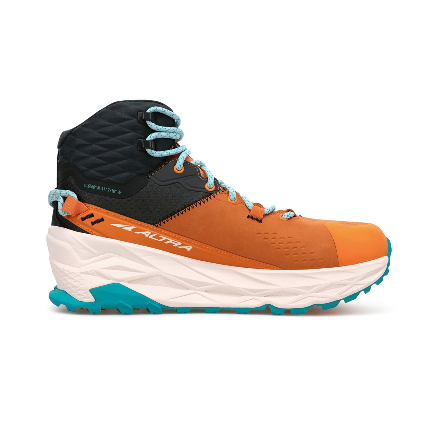 μποτακια πεζοποριασ γυναικεια Altra Olympus 5 Hike Mid Gtx πορτοκαλι γκρι | Greece-59271369